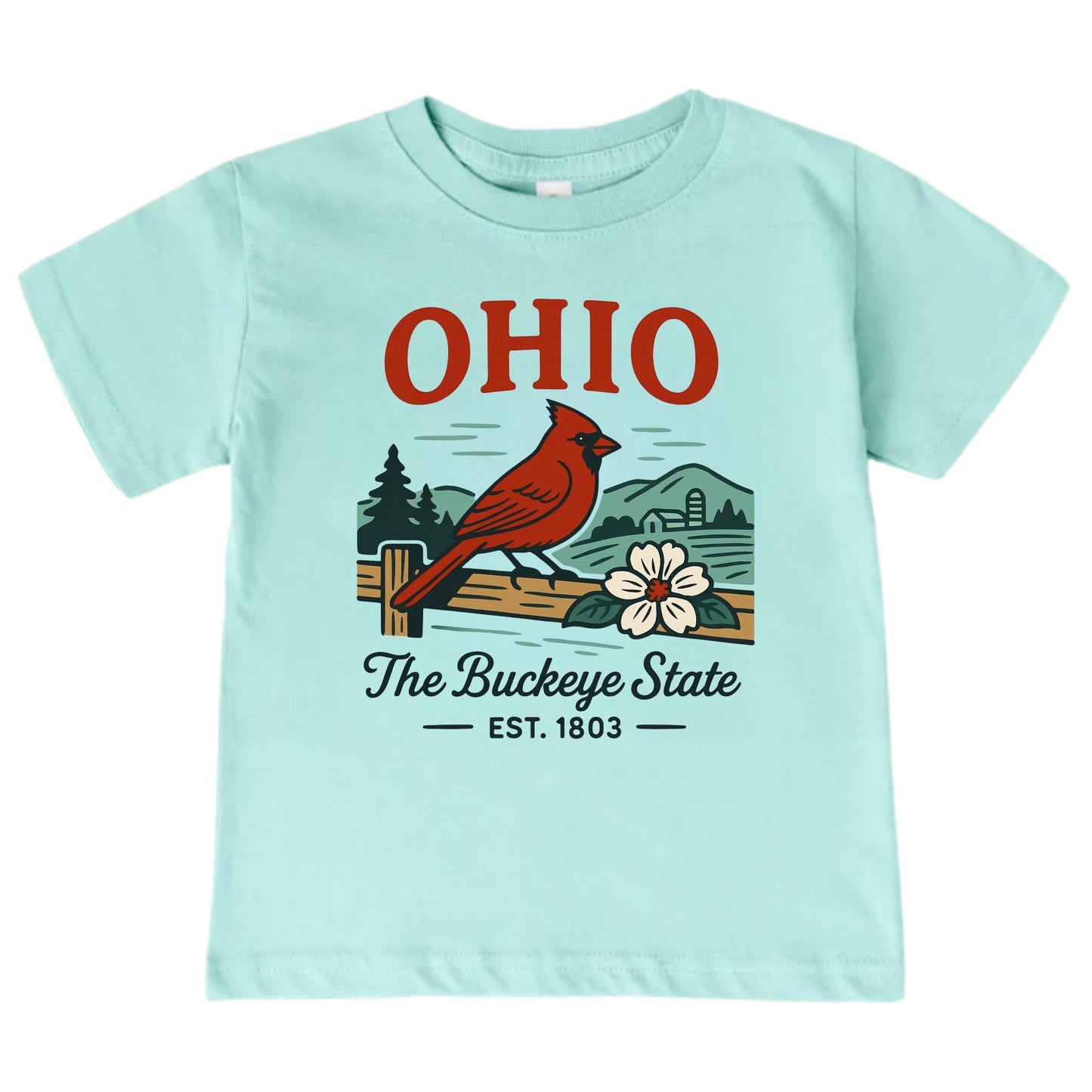 Ohio Vacation Kids Tshirt