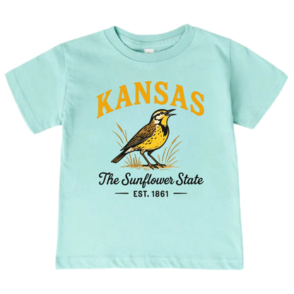 Kansas Vacation Kids Tshirt
