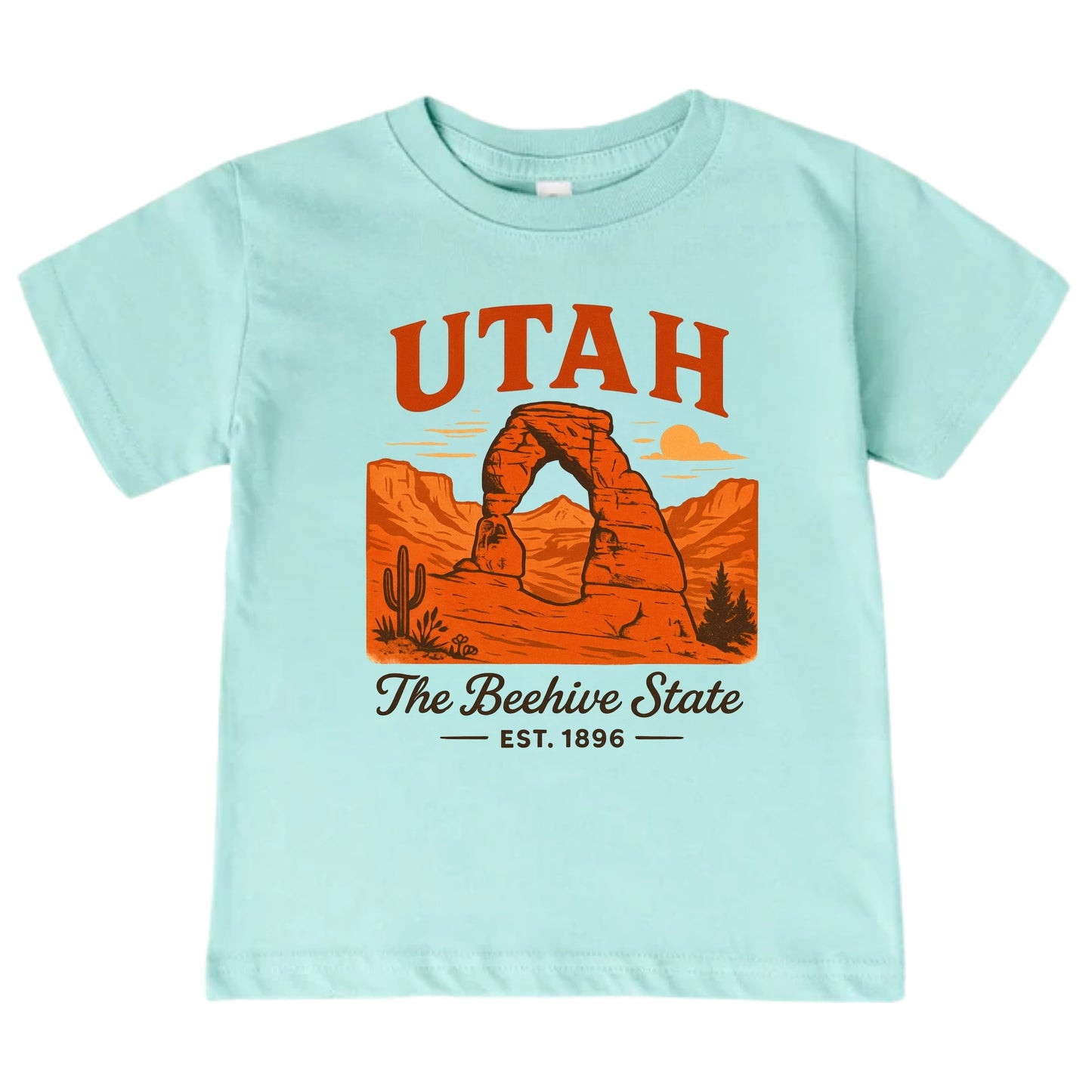 Utah Vacation Kids Tshirt, Salt Lake City Provo Park City Family Trip Shirt
