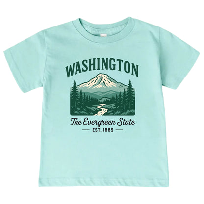 Washington Baby Bodysuit for Baby Boys Girls, Seattle Spokane Tacoma Newborn Baby Hospital Outfit