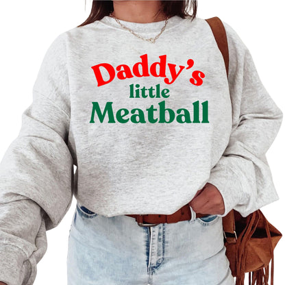Daddy’s Little Meatball Baby Onesie ® – Italian Family Baby Bodysuit for Boys and Girls