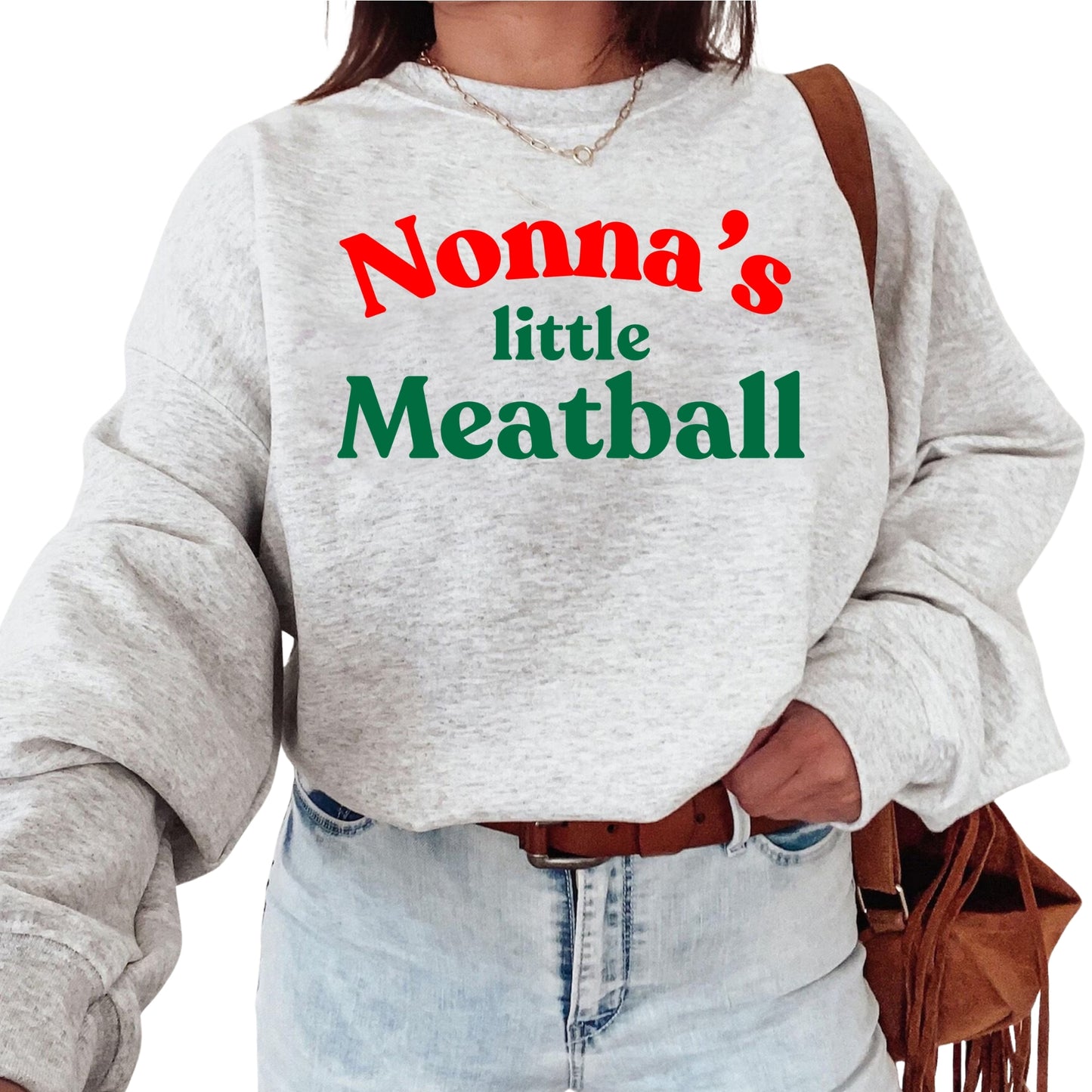 Nonna’s Little Meatball Baby Onesie ® – Italian Family Baby Bodysuit for Boys and Girls