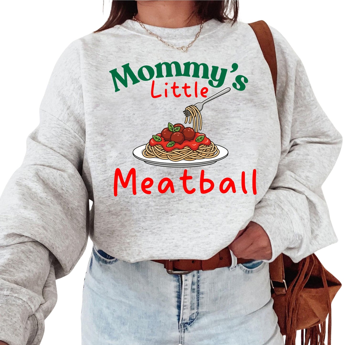 Mommy’s Little Meatball Baby Onesie ® – Italian Spaghetti Baby Bodysuit for Boys and Girls