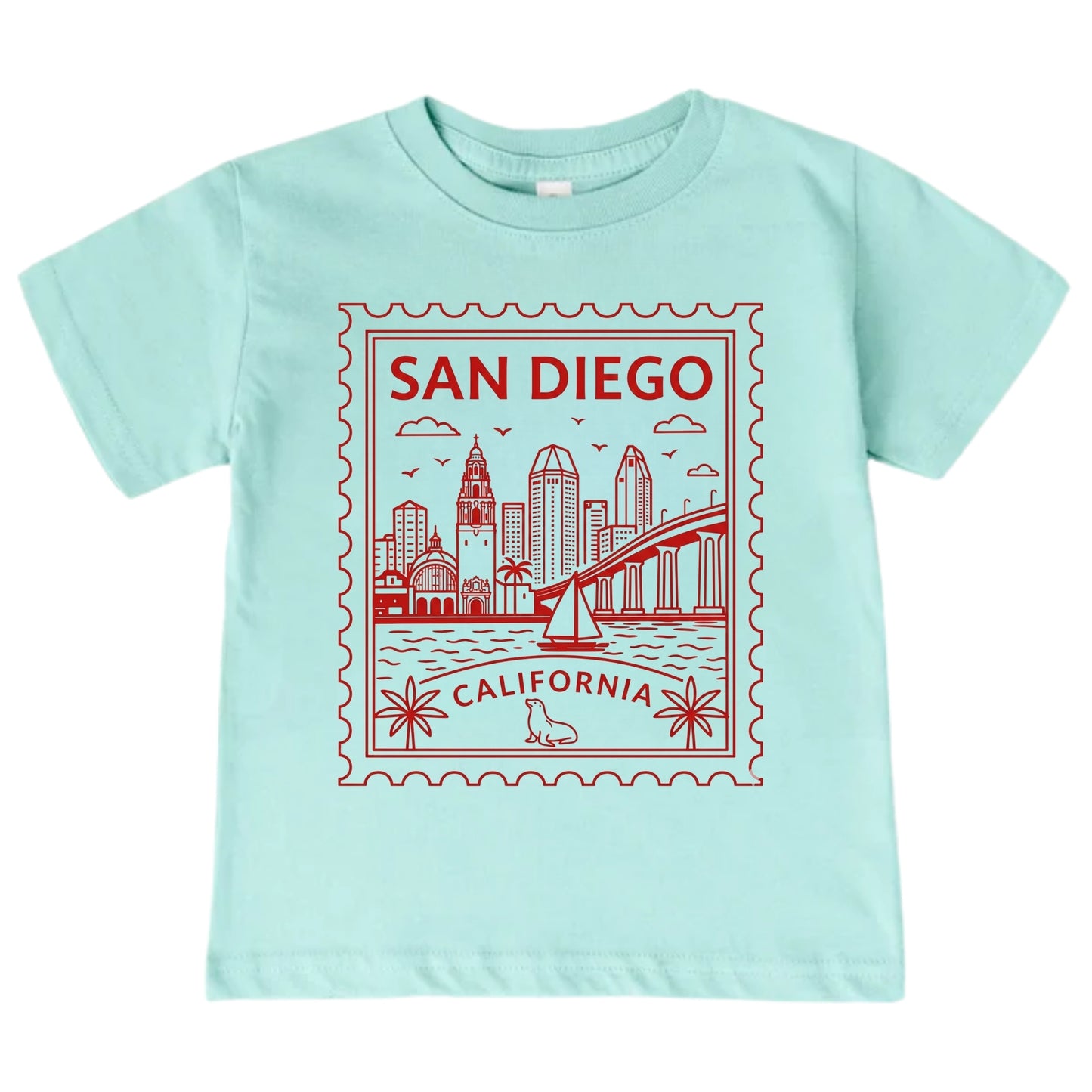 San Diego California Baby Bodysuit & Kids T-Shirt – San Diego Kids Vacation Gifts