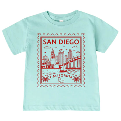 San Diego California Baby Bodysuit & Kids T-Shirt – San Diego Kids Vacation Gifts