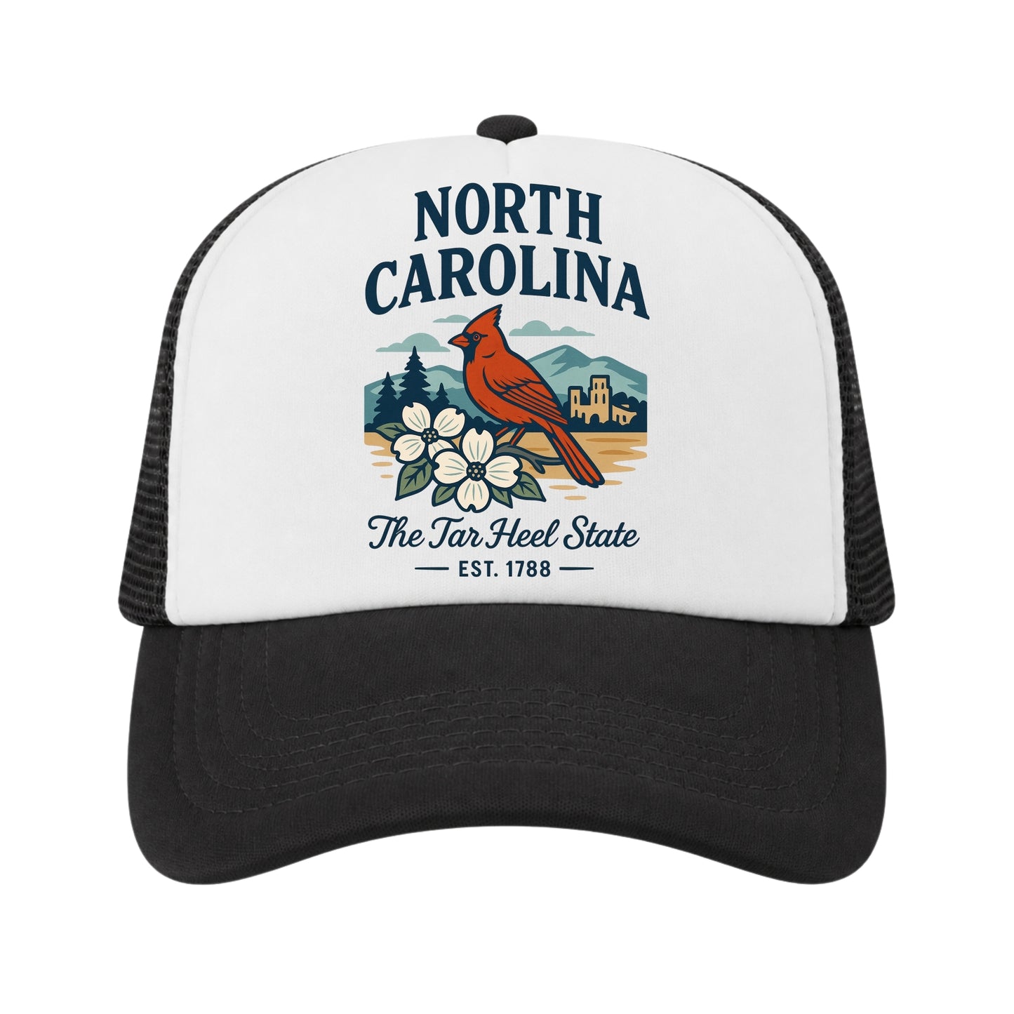 North Carolina Trucker Hat for Kids & Adults