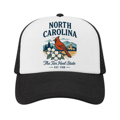 North Carolina Trucker Hat for Kids & Adults