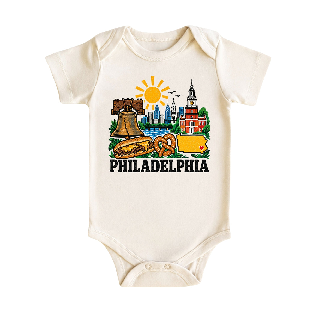Philadelphia Baby Bodysuit