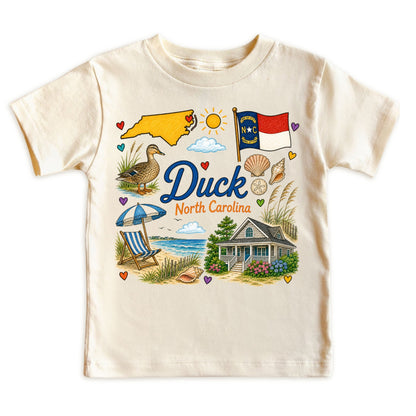 Duck North Carolina Baby Bodysuit for Boys Girls