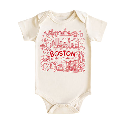 Boston Illustration T-Shirt