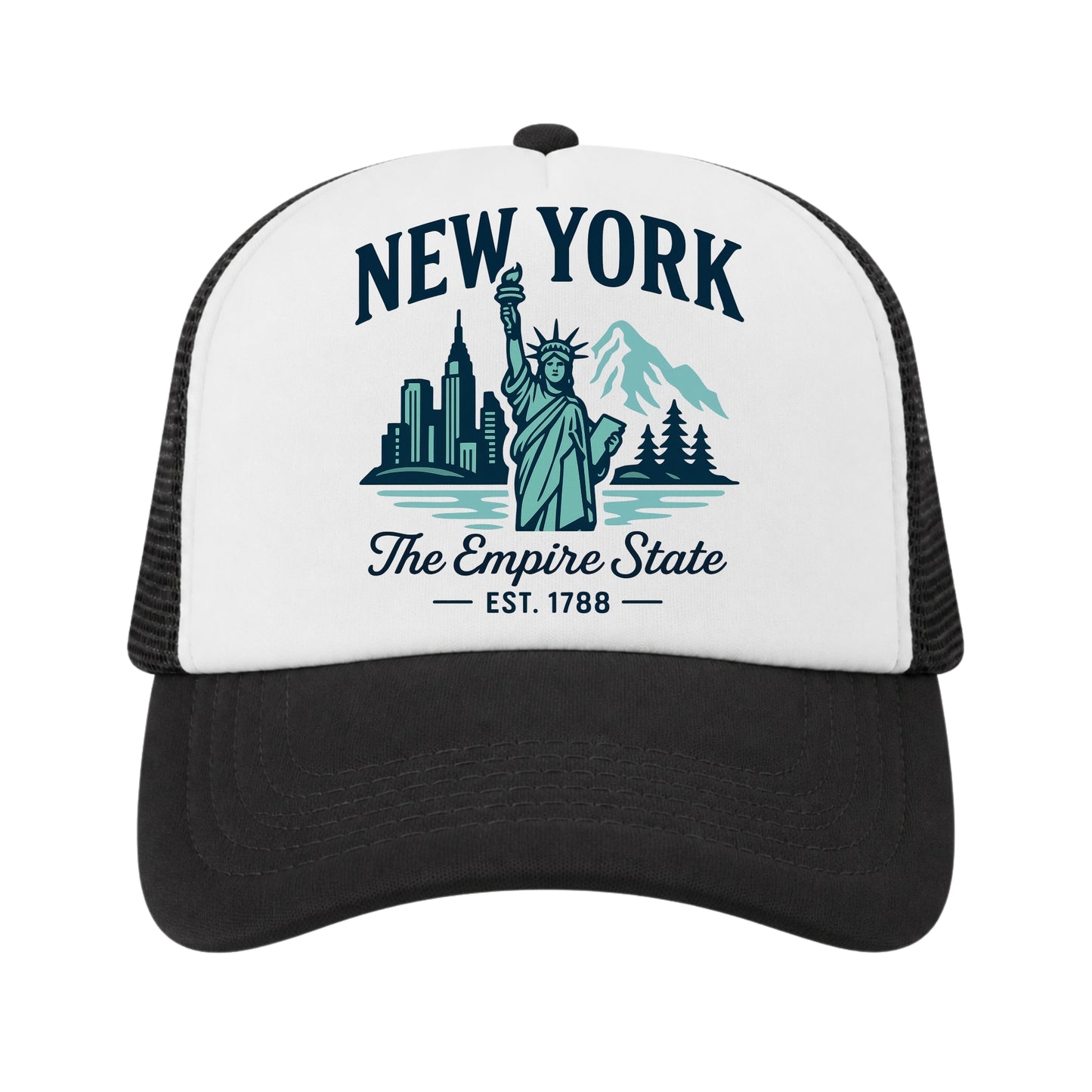 New York Trucker Hat for Kids & Adults - NYC Road Trip Vacation Gifts