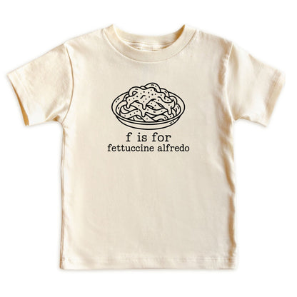 F Is for Fettuccine Alfredo Baby Bodysuit