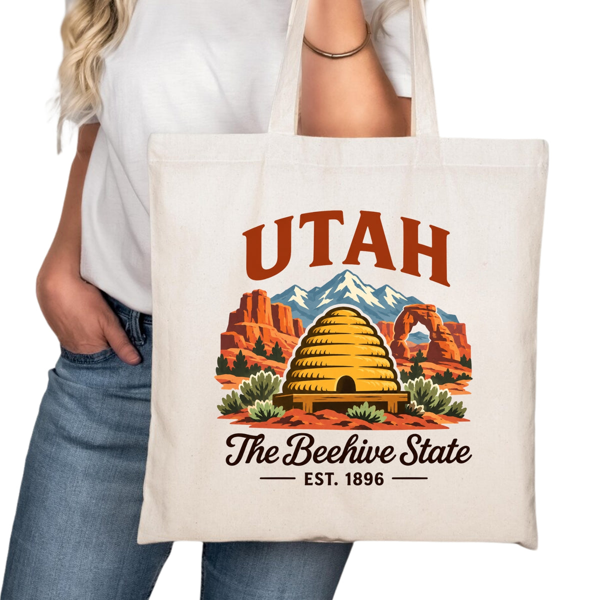 Utah Tote Bag