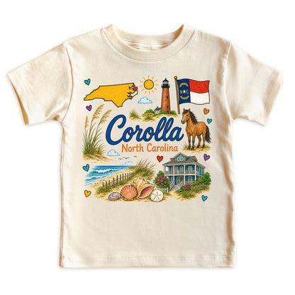 Corolla North Carolina Baby Bodysuit for Boys Girls