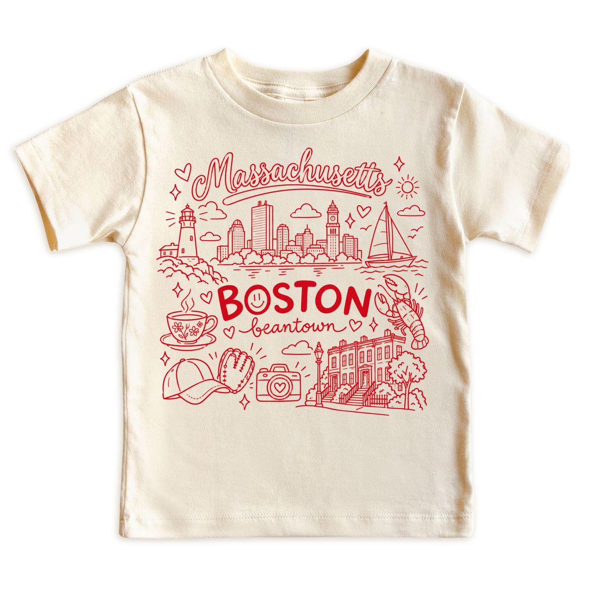 Boston Illustration T-Shirt