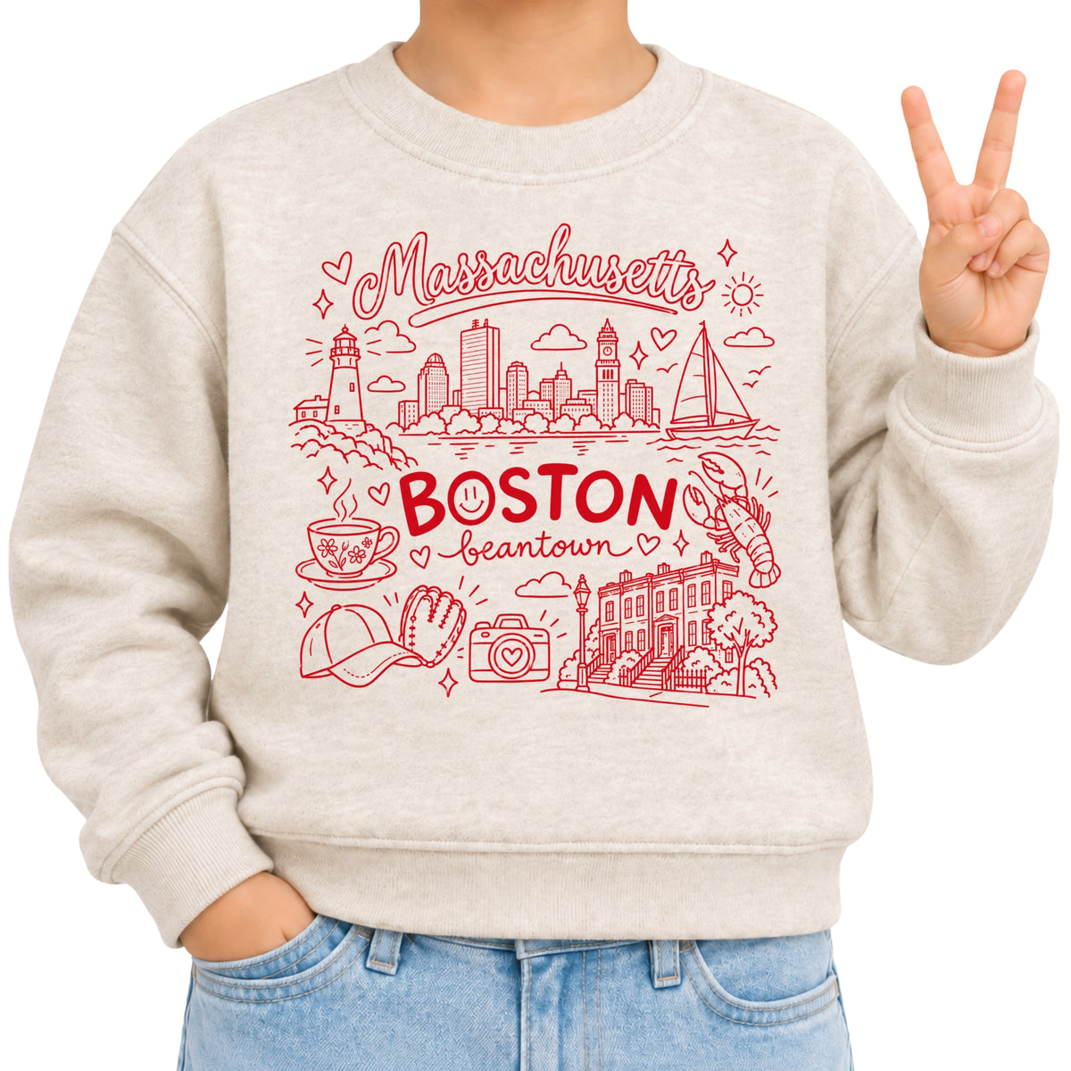 Boston Illustration T-Shirt