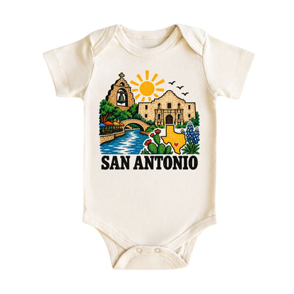 San Antonio Baby Bodysuit