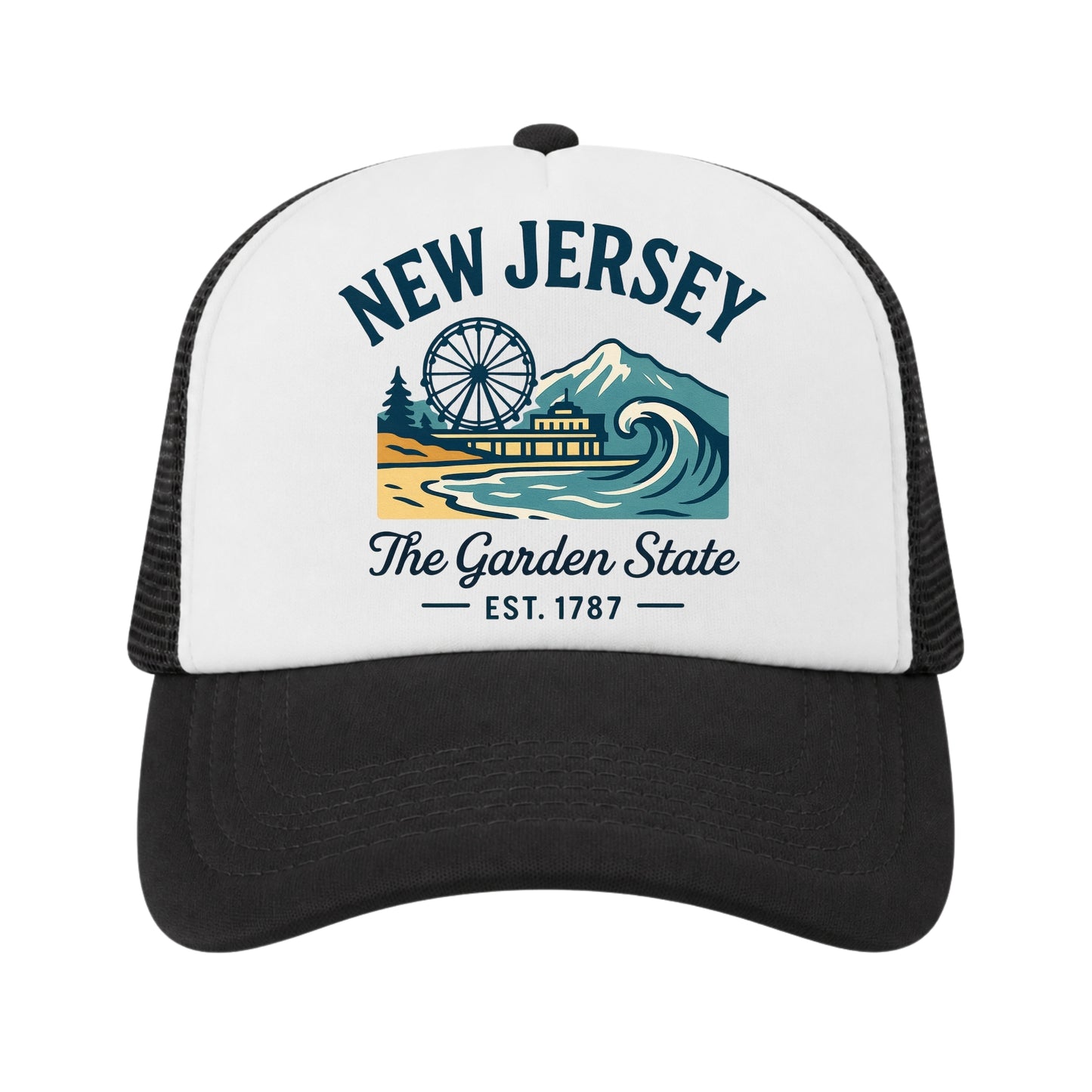 New Jersey Trucker Hat for Kids & Adults
