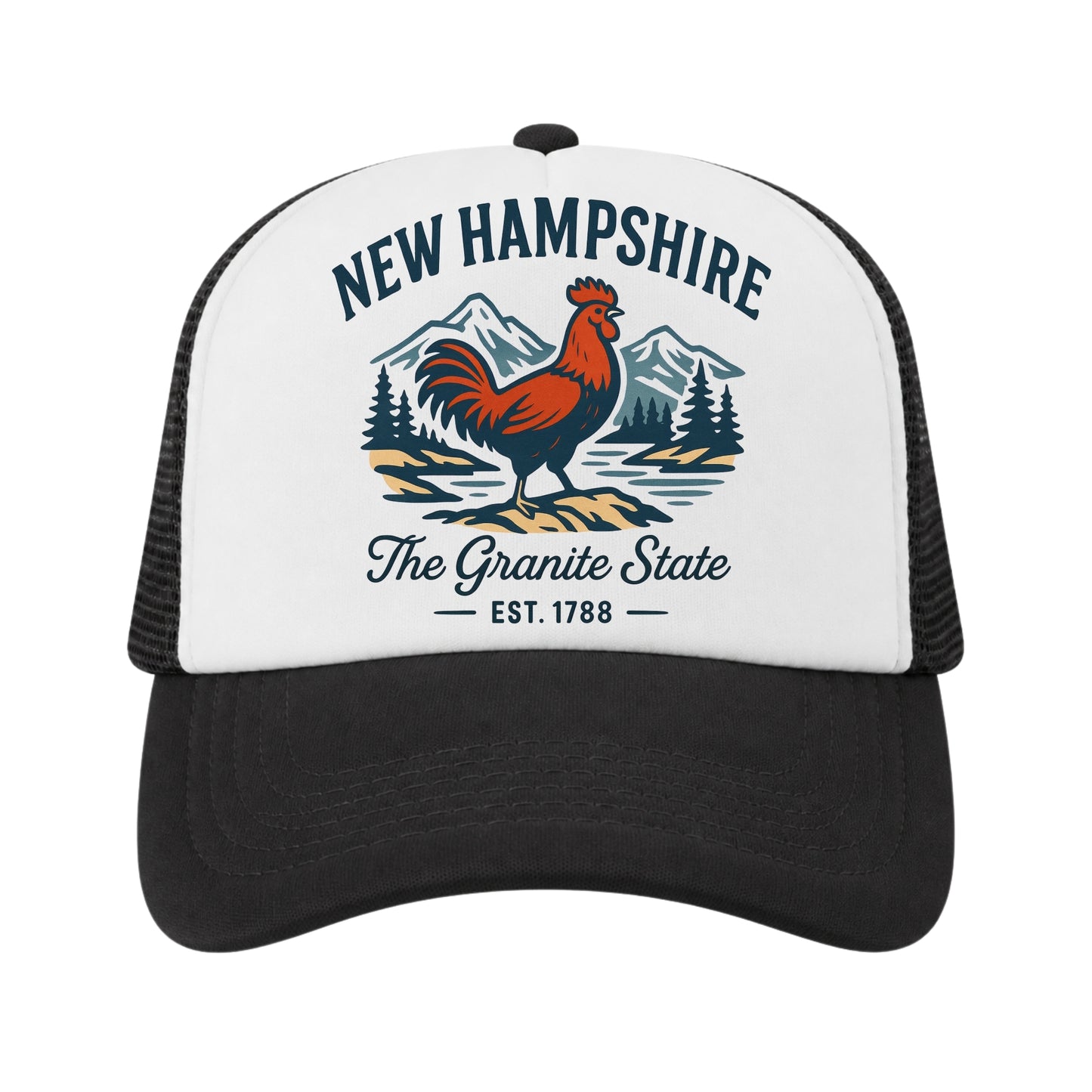 New Hampshire Trucker Hat for Kids & Adults