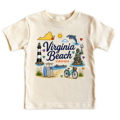 Virginia Beach Virginia Baby Bodysuit for Boys Girls
