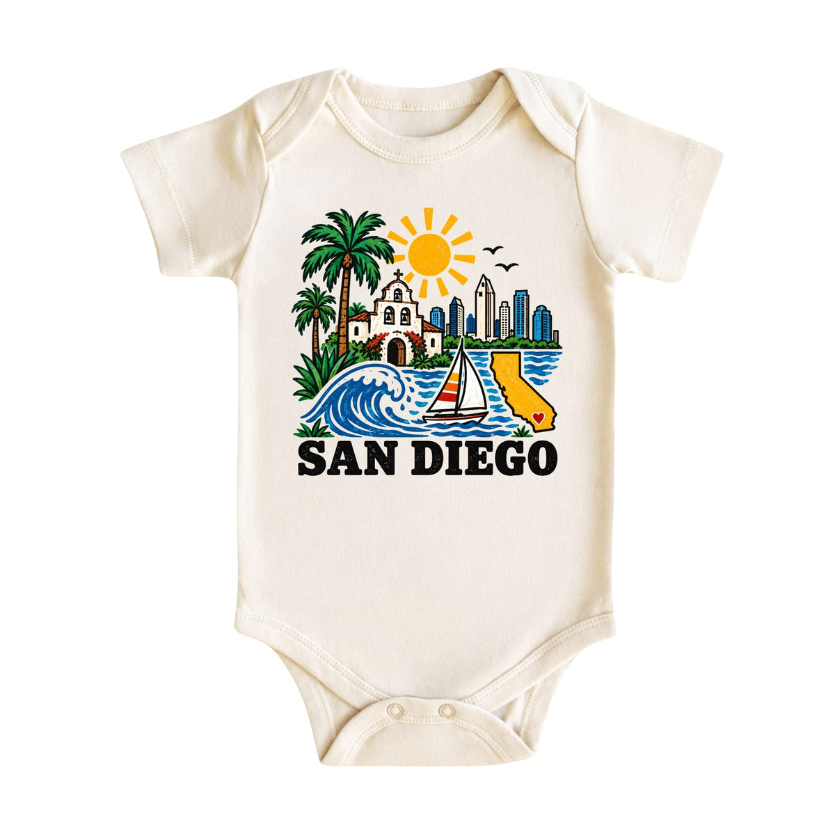 San Diego Baby Bodysuit
