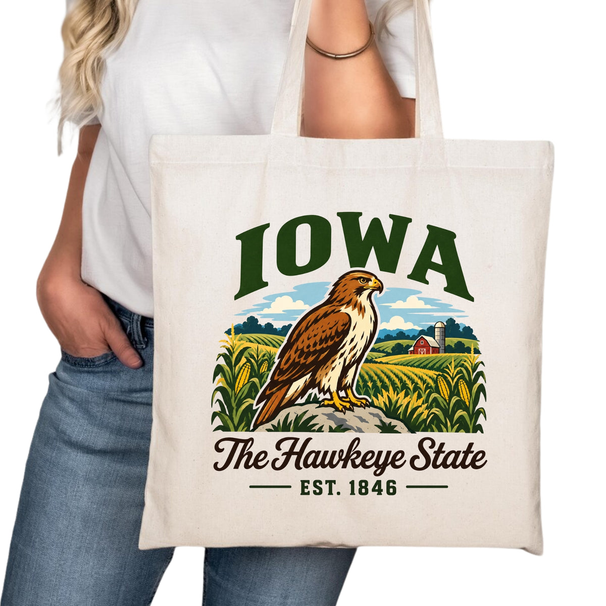 Iowa Tote Bag