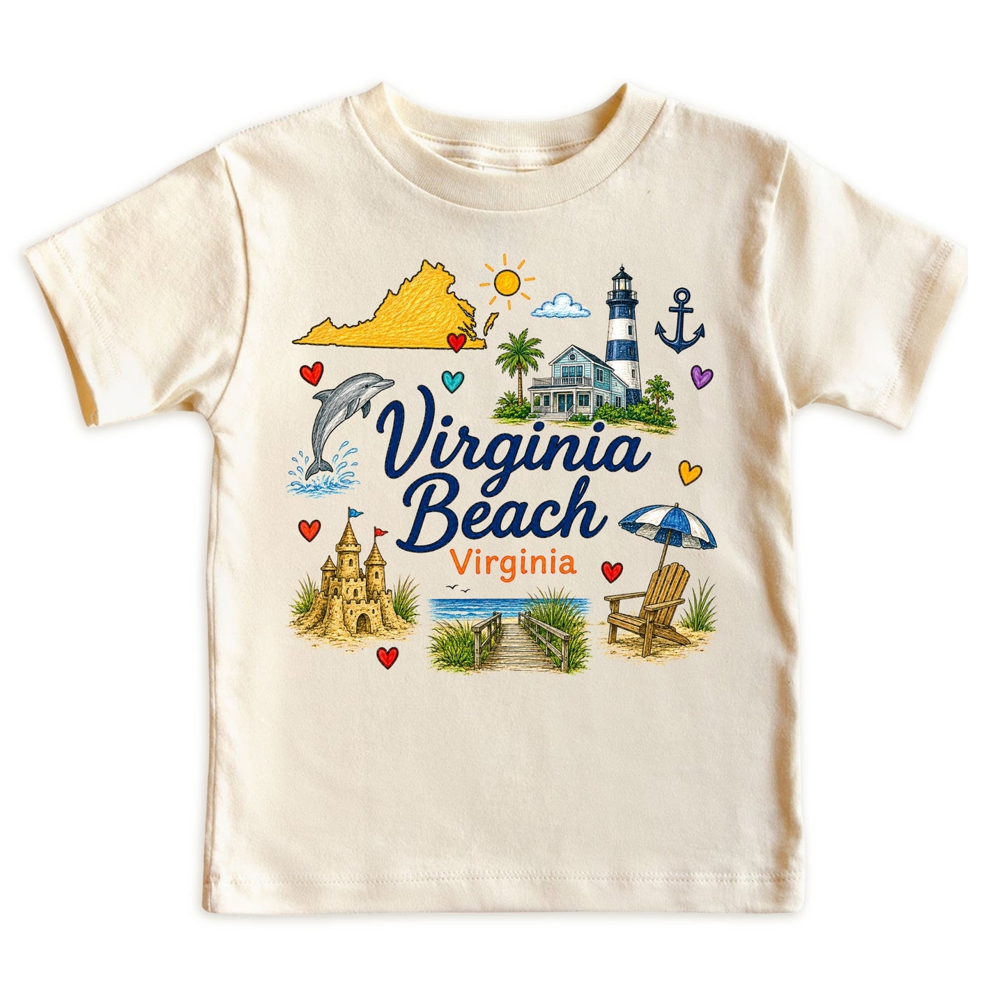 Virginia Beach Baby Bodysuit