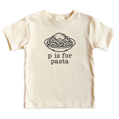 P Is for Pasta Baby Bodysuit