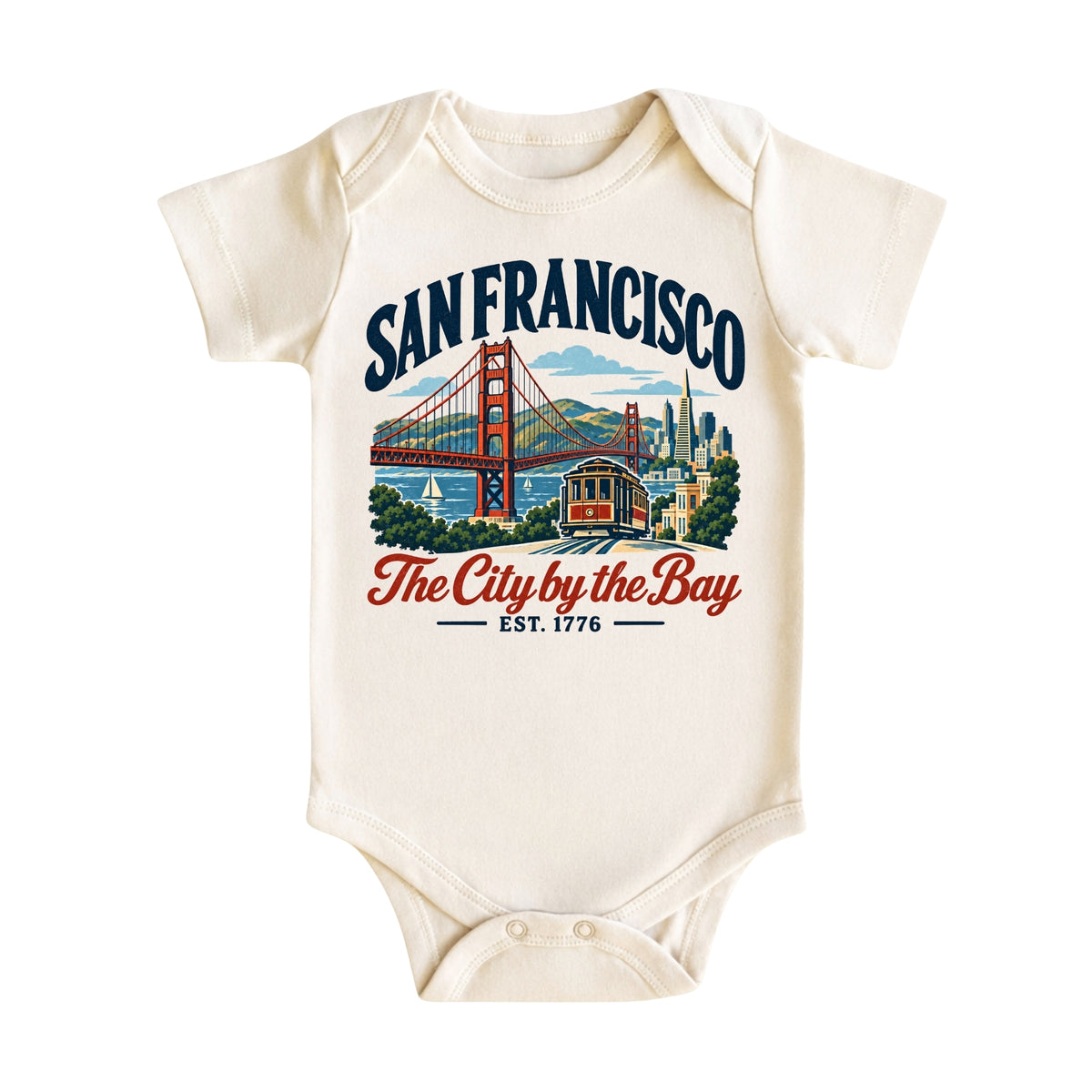 San Francisco Baby Bodysuit