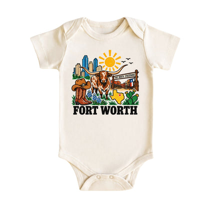 Fort Worth Baby Bodysuit