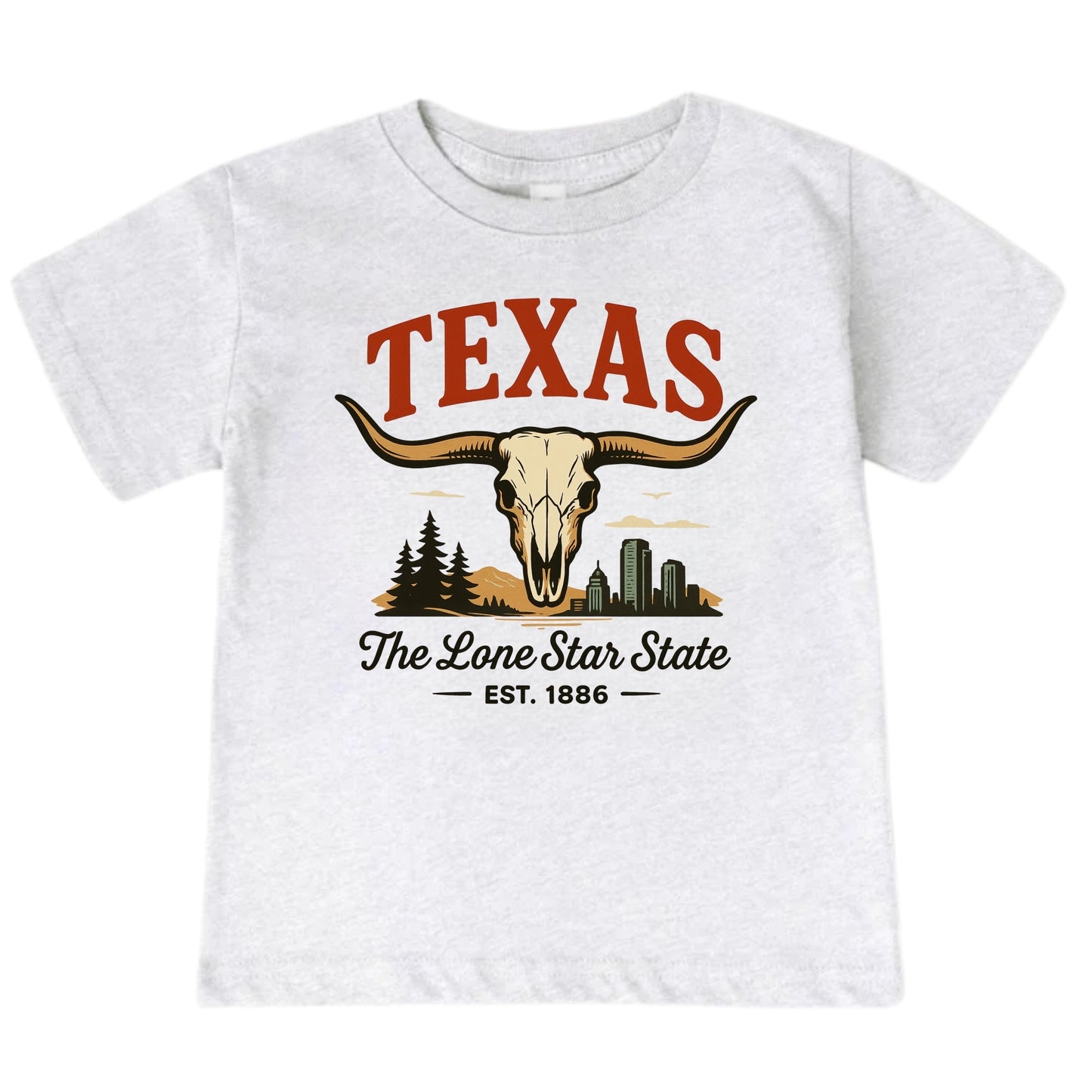 Texas Vacation Kids Tshirt, Dallas Houston Austin Family Trip Shirt
