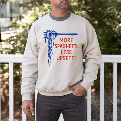 More Spaghetti Less Upsetti Kids Shirt