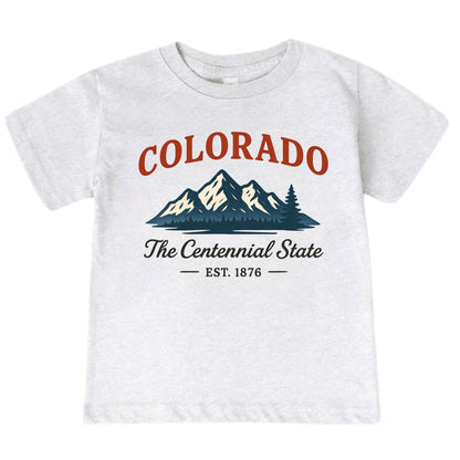 Colorado Vacation Kids Tshirt