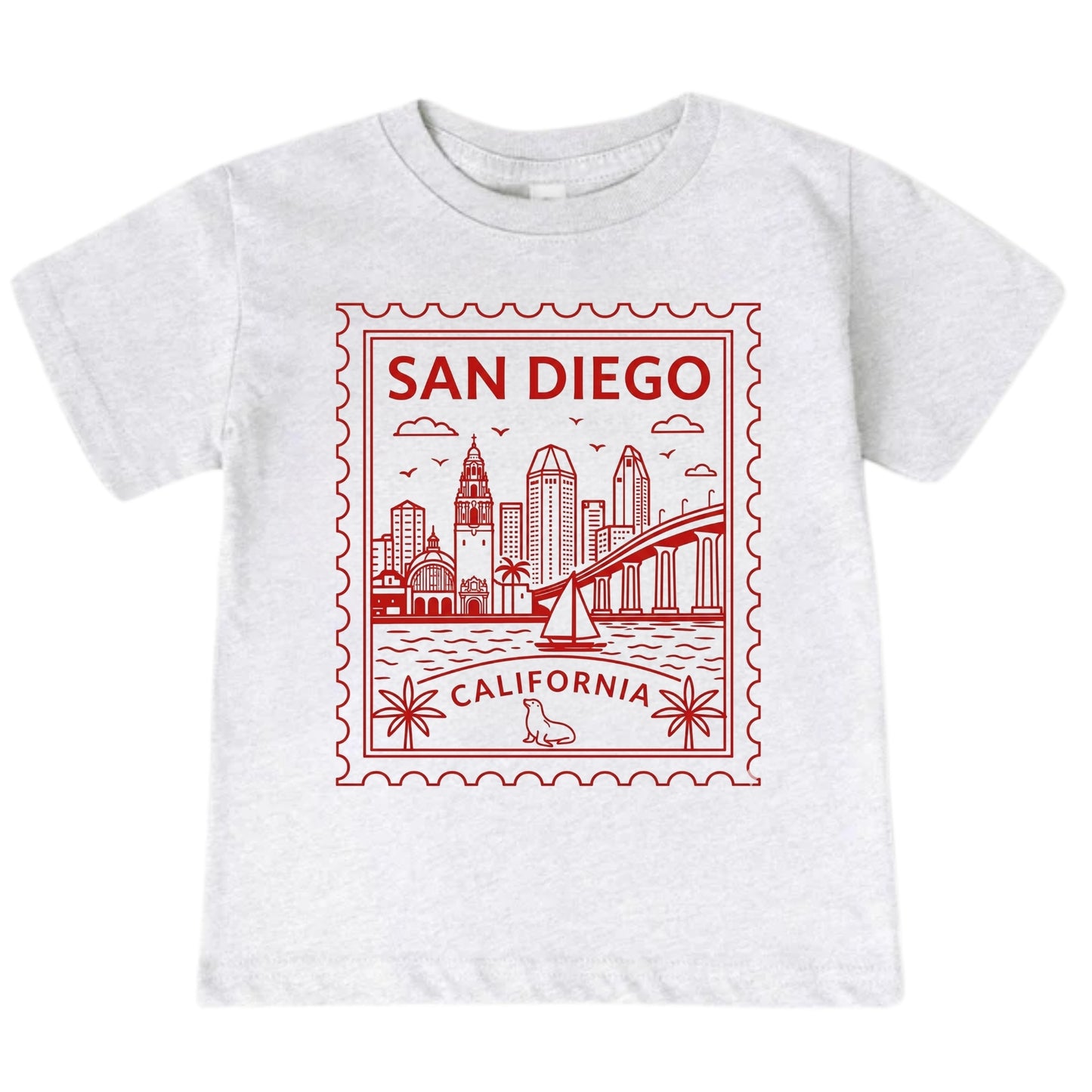 San Diego California Kids T-Shirt – Local City Gift for Boys and Girls