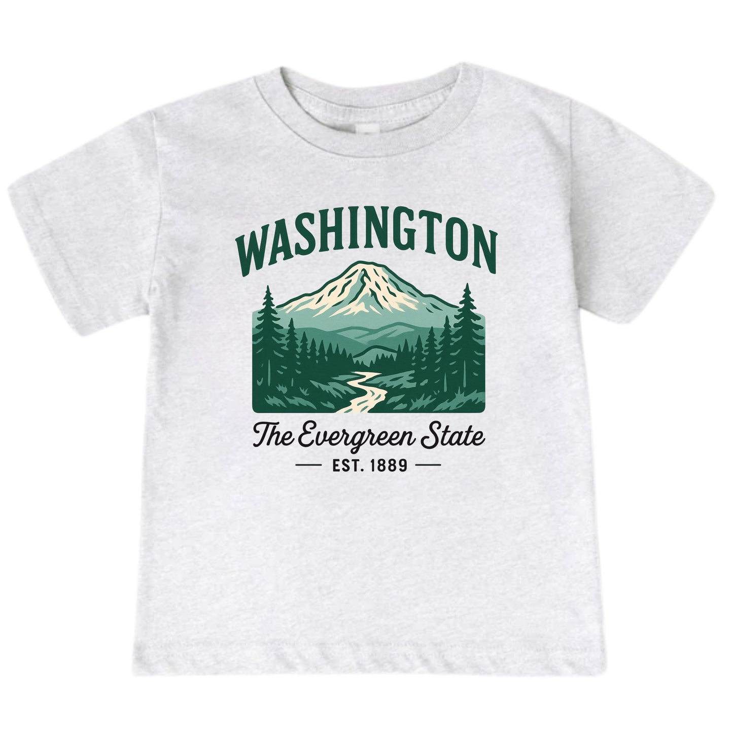 Washington Baby Bodysuit for Baby Boys Girls, Seattle Spokane Tacoma Newborn Baby Hospital Outfit