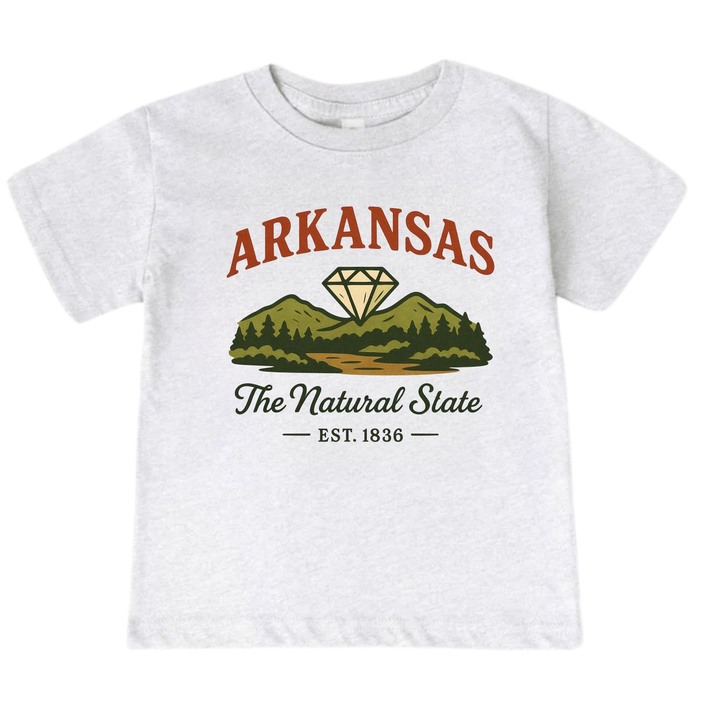 Arkansas Vacation Kids Tshirt