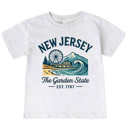 New Jersey Vacation Kids Tshirt