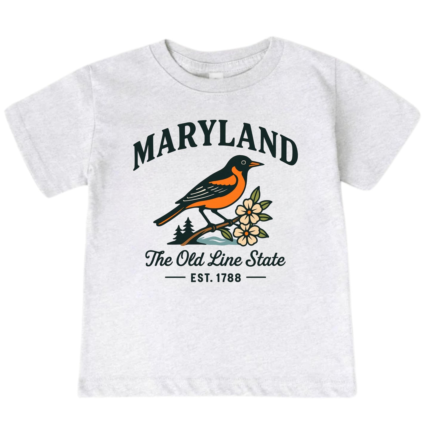 Maryland Baby Bodysuit for Baby Boys and Girls