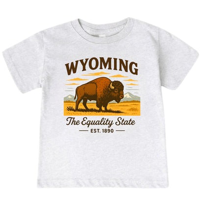 Wyoming Baby Bodysuit for Baby Boys and Girls