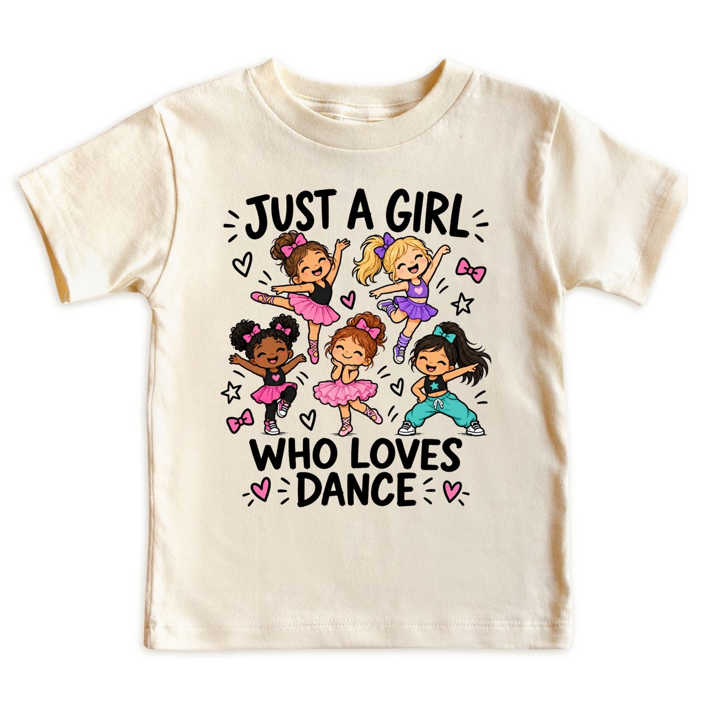 Just a Girl Who Loves Dance Kids T-Shirt