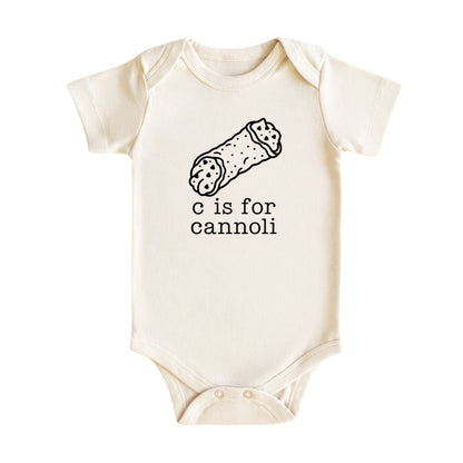 C Is for Cannoli Baby Bodysuit