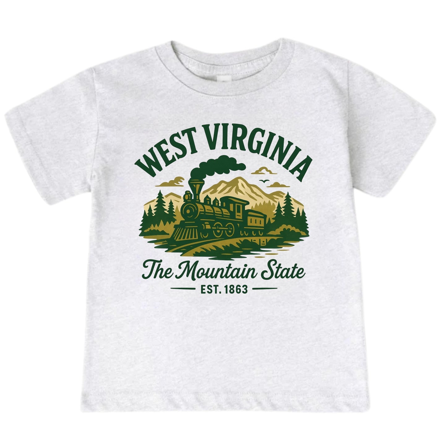 West Virginia Baby Bodysuit for Baby Boys Girls, Charleston Huntington Morgantown Newborn Baby Hospital Outfit