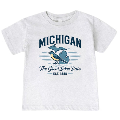Michigan Vacation Kids Tshirt