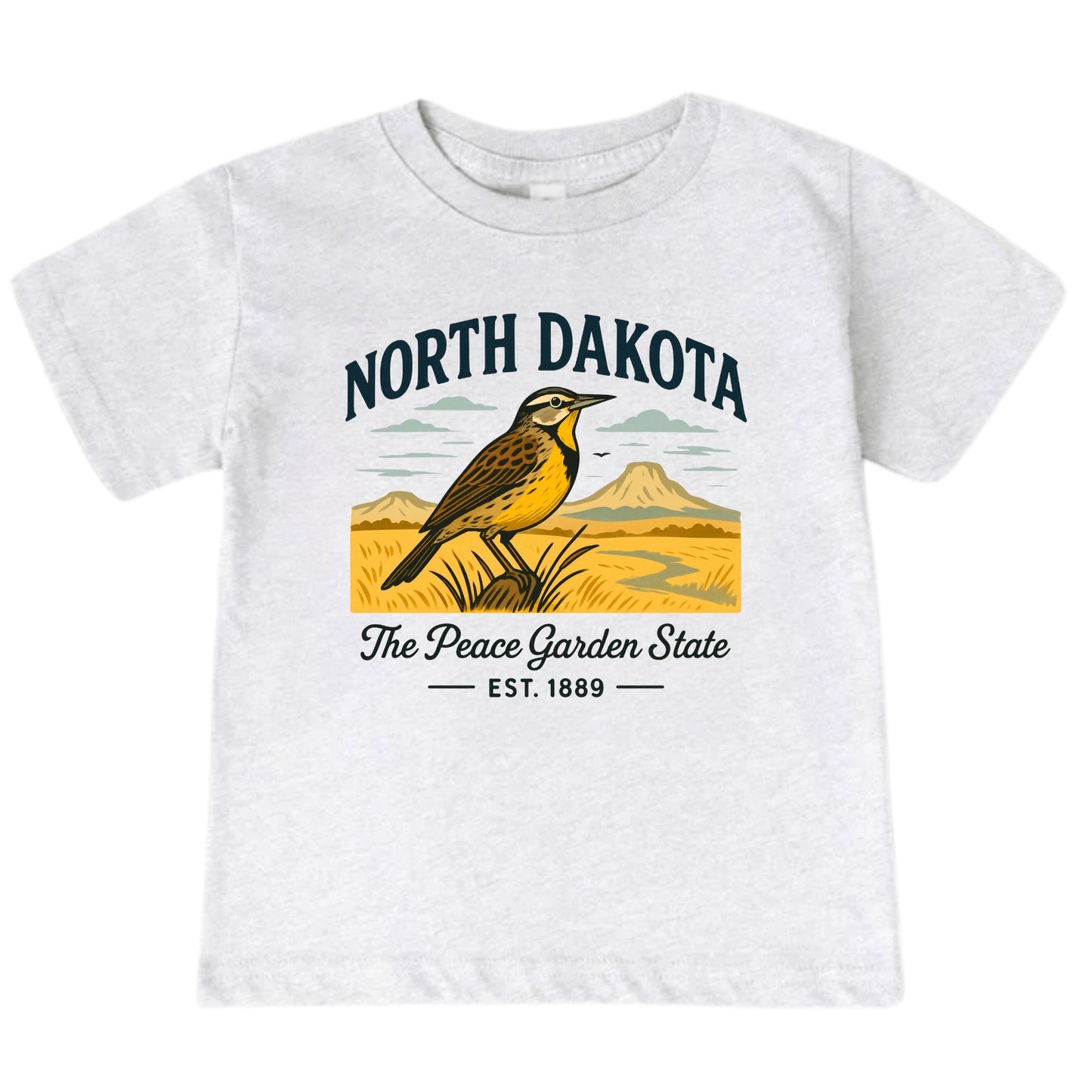 North Dakota Vacation Kids Tshirt