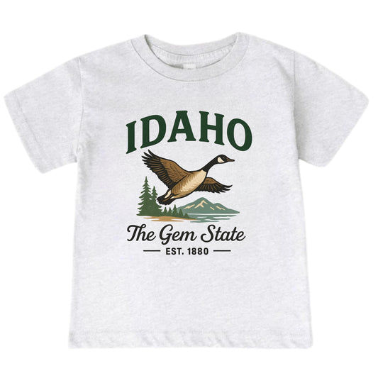 Idaho Vacation Kids Tshirt