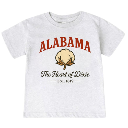 Alabama Vacation Kids Tshirt