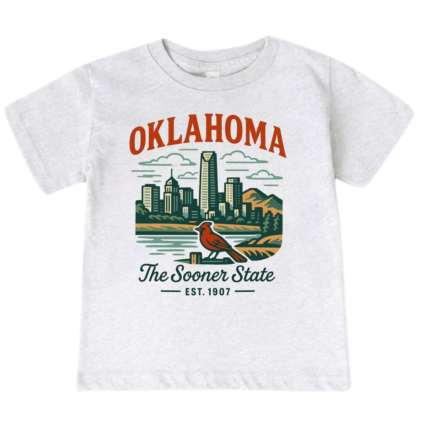 Oklahoma Baby Bodysuit