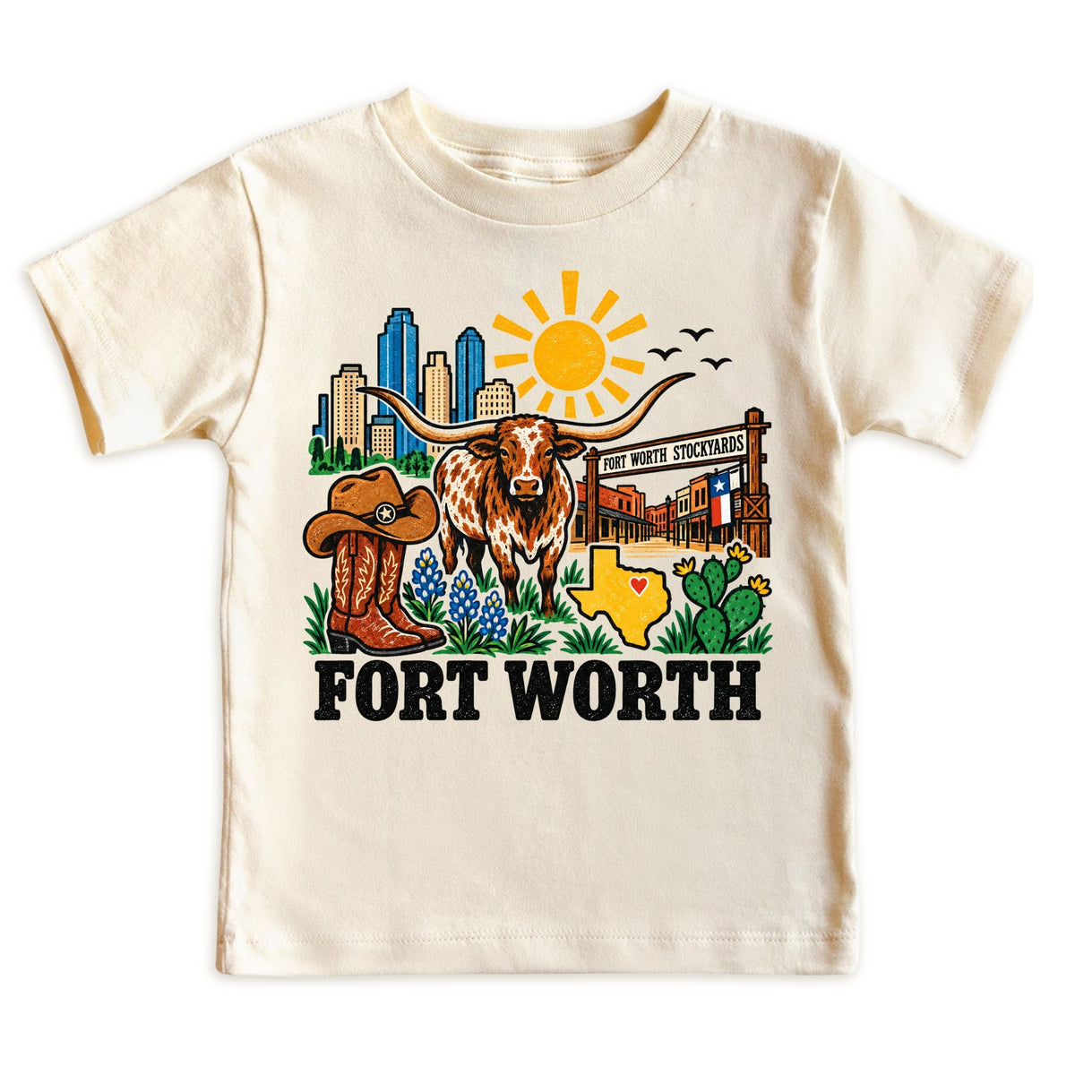 Fort Worth Baby Bodysuit