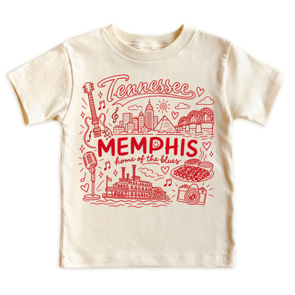 Memphis Illustration T-Shirt