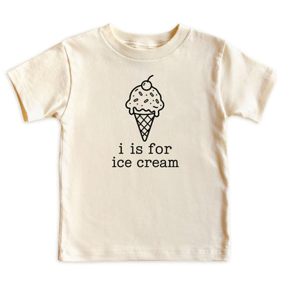 I Is for Ice Cream Baby Bodysuit